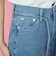 紐ベルト付デニムワイドパンツ≪手洗い可能≫