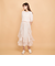 シルキーオーガンジースカート≪手洗い可能≫