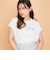 スパンコール刺繍ロゴTシャツ≪手洗い可能≫