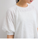 フラワーカットジャガードトップス≪手洗い可能≫