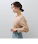 【SHIORI IRIE コラボ】スクエアネックレースブラウス≪手洗い可能≫