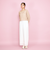 【SHIORI IRIE コラボ】スクエアネックレースブラウス≪手洗い可能≫