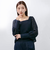 【SHIORI IRIE コラボ】スクエアネックレースブラウス≪手洗い可能≫