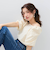 【SHIORI IRIE コラボ】2WAYオフショルレースブラウス≪手洗い可能≫