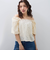【SHIORI IRIE コラボ】2WAYオフショルレースブラウス≪手洗い可能≫