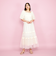 【SHIORI IRIE コラボ】2WAYオフショルレースブラウス≪手洗い可能≫