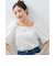 【SHIORI IRIE コラボ】2WAYオフショルレースブラウス≪手洗い可能≫