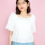 【SHIORI IRIE コラボ】2WAYオフショルレースブラウス≪手洗い可能≫
