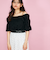 【SHIORI IRIE コラボ】2WAYオフショルレースブラウス≪手洗い可能≫