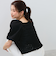 【SHIORI IRIE コラボ】2WAYオフショルレースブラウス≪手洗い可能≫