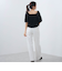 【SHIORI IRIE コラボ】2WAYオフショルレースブラウス≪手洗い可能≫