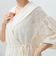 【SHIORI IRIE コラボ】レースカシュクールブラウス≪手洗い可能≫