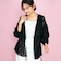 【SHIORI IRIE コラボ】レースカシュクールブラウス≪手洗い可能≫