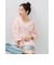 【SHIORI IRIE コラボ】レースカシュクールブラウス≪手洗い可能≫