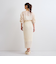 シャーリングシフォンタイトスカート≪手洗い可能≫