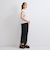 シャーリングシフォンタイトスカート≪手洗い可能≫