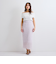 シャーリングシフォンタイトスカート≪手洗い可能≫