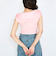 フロントクロスオフショルカットトップス≪手洗い可能≫