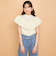 シルケットカットフリルトップス≪手洗い可能≫