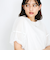 ドットチュールレイヤードカットソー≪手洗い可能≫