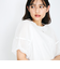 ドットチュールレイヤードカットソー≪手洗い可能≫