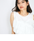 シフォンフリルノースリブラウス≪手洗い可能≫