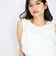 シフォンフリルノースリブラウス≪手洗い可能≫