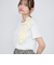アシメショルダーフリルTシャツ≪手洗い可能≫