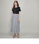 アシメショルダーフリルTシャツ≪手洗い可能≫