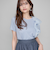 アシメショルダーフリルTシャツ≪手洗い可能≫