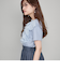アシメショルダーフリルTシャツ≪手洗い可能≫