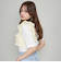 ギャザーフリルTシャツ≪手洗い可能≫