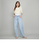 ギャザーフリルTシャツ≪手洗い可能≫