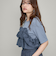 ギャザーフリルTシャツ≪手洗い可能≫