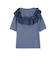 ギャザーフリルTシャツ≪手洗い可能≫