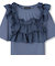 ギャザーフリルTシャツ≪手洗い可能≫