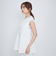 ノーカラーペプラムブラウスジレ≪セットアップ対応/手洗い可能≫