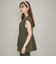 ノーカラーペプラムブラウスジレ≪セットアップ対応/手洗い可能≫
