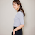 リボンレースカラーリブニット≪手洗い可能≫