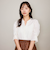 タックバルーンキーネックブラウス≪手洗い可能≫
