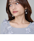 3Dフラワーボートネックニット≪手洗い可能≫