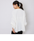 スリーブ2WAYウエストタックブラウス≪洗濯機で洗える≫