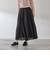シルキーローンウエストプリーツスカート≪手洗い可能≫
