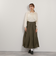 シルキーローンウエストプリーツスカート≪手洗い可能≫