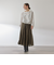 シルキーローンウエストプリーツスカート≪手洗い可能≫
