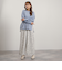 マルチフラワーイージーワイドパンツ≪手洗い可能≫