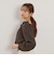 フリルカラーナローリボンブラウス≪手洗い可能≫