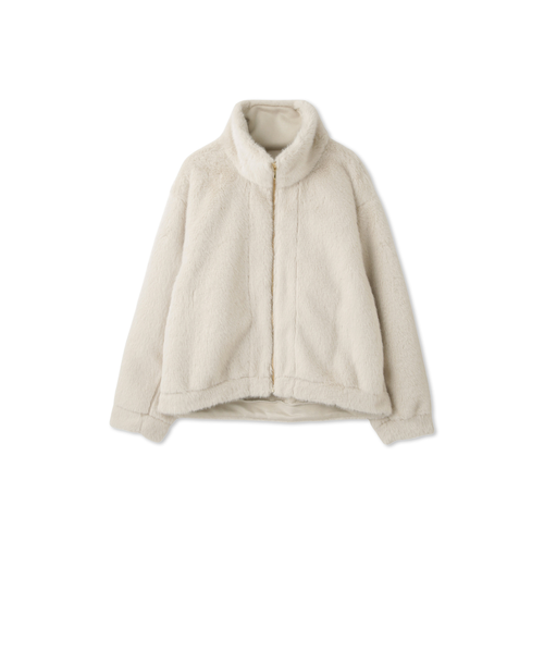 フェイクファームートンブルゾン｜クイーンズコートの通販｜&mall