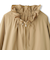 2WAYサーブルクロスフリルネックブルゾン