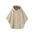 ショートファーボンディングケープコート